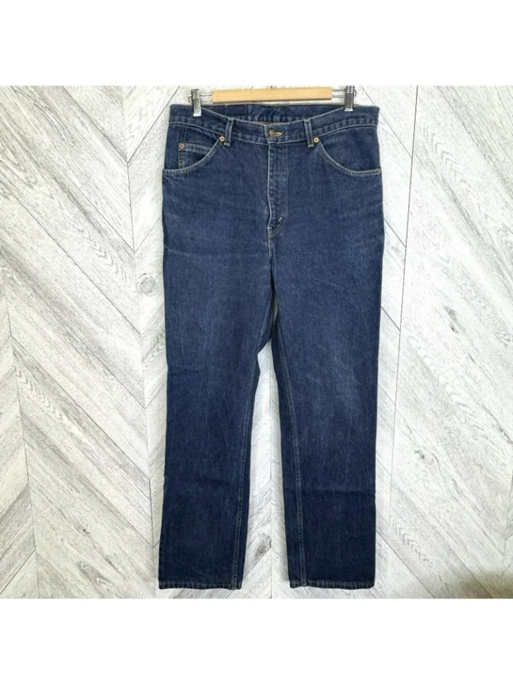 Vintage Levi's 619 Orange Tab Denim Blue Jeans Mens 34x32 Straight Leg Canada